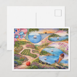 Paradiesgarten Postkarte