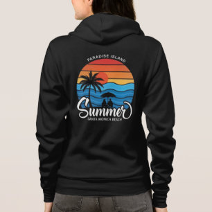 Paradiesinsel Santa Monica Beach-35307 Hoodie