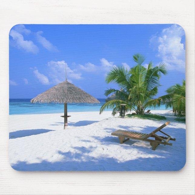 Paradiesstrand Mousepad (Vorne)