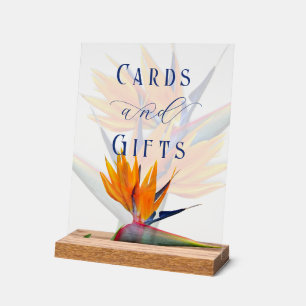 Paradiesvogel Acrylschild