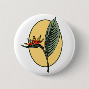 Paradiesvogel Button