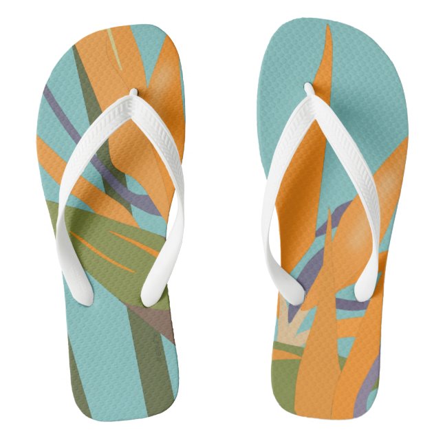 Paradiesvogel Flip Flops (Fußbett)