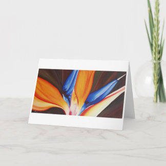 Paradiesvogel - Kunst-Karte Karte
