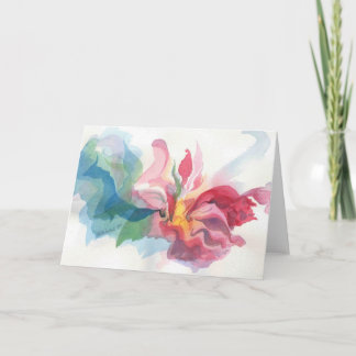 Paradiesvogel Notecard Karte