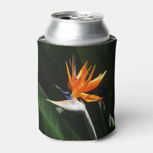 Paradiesvogel Orange Tropische Blume Dosenkühler