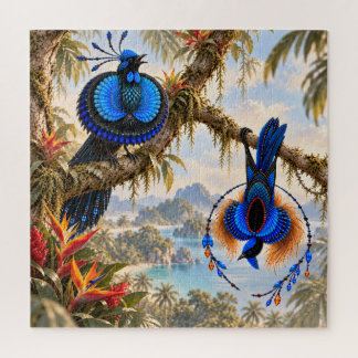 Paradiesvogel Puzzle