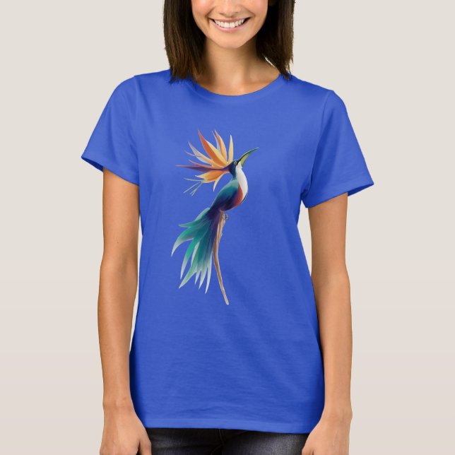 Paradiesvogel T-Shirt (Vorderseite)