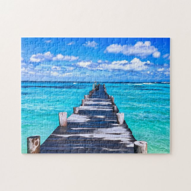 PARADIS TROPICAL PIER JIGSAW PUZZLE (Horizontal)