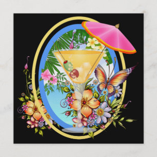 Paradise Beach Einladung