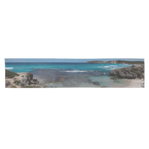 Paradise Beach Paradise Panorama Sommer Australien Kurzer Tischläufer