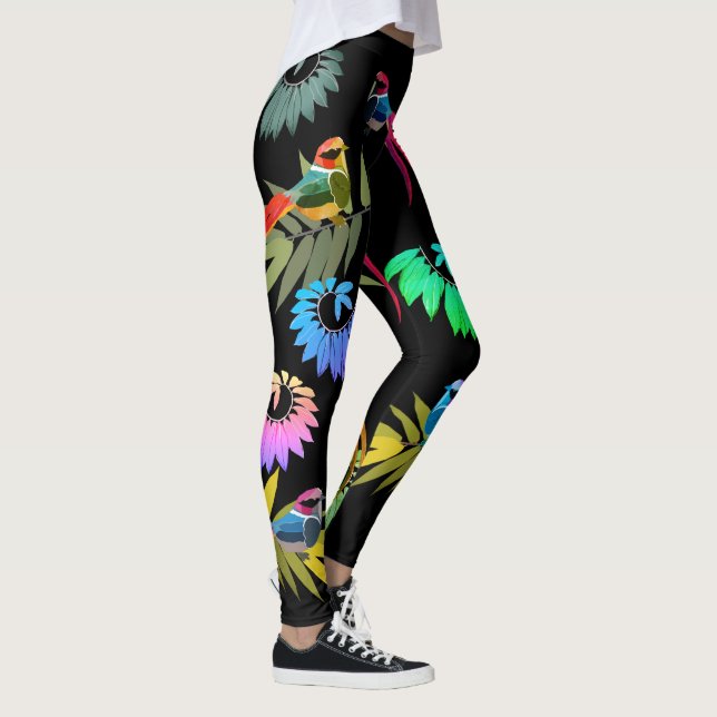 Paradise Bird Leggings (Rechts)