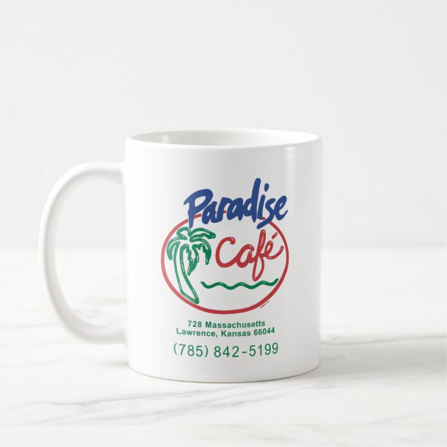 Paradise Café Café Tasse (Links)