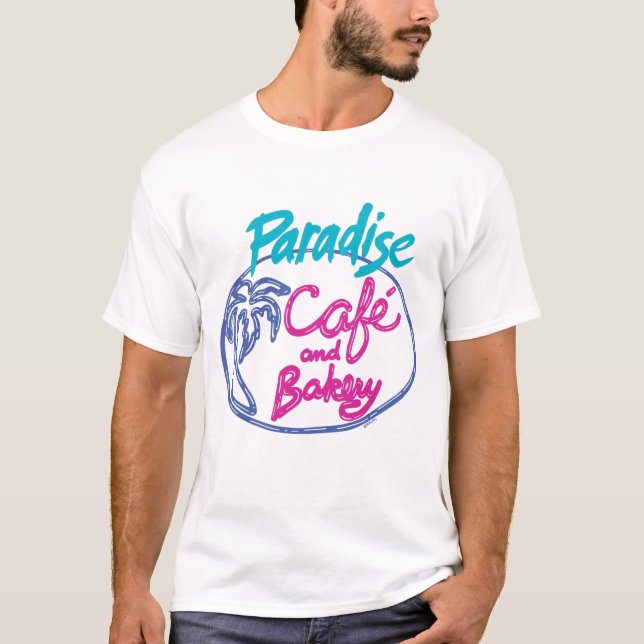 Paradise Café, leichte Shirts (Vorderseite)