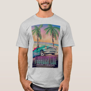 Paradise Cove, Malibu, Kalifornien Reiseplakat T-Shirt