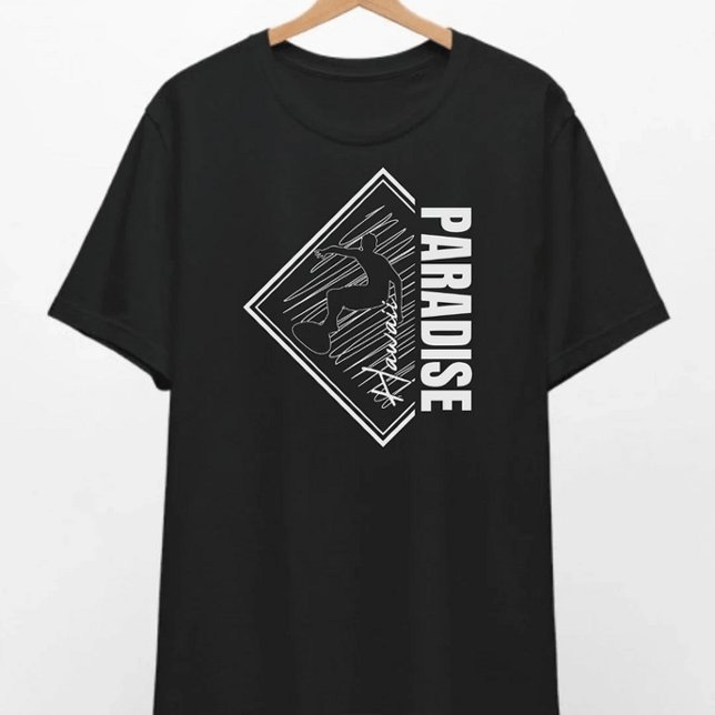 Paradise Diamond Palmen T - Shirt (Von Creator hochgeladen)