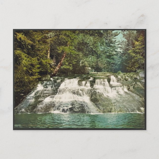 Paradise Falls, Pocono Mountains, Pennsylvania rar Postkarte (Vorderseite)