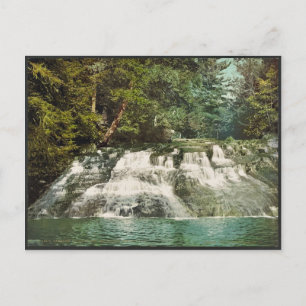 Paradise Falls, Pocono Mountains, Pennsylvania sel Postkarte
