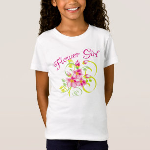 Paradise Flower Girl Tee Shirt