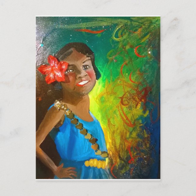 Paradise Folks Postkarte (Vorderseite)