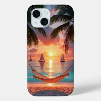 Paradise Found: Sunset Sails and Swaying Palms Case-Mate iPhone Hülle