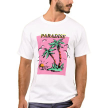 Paradise Island mit Sonnenuntergang
