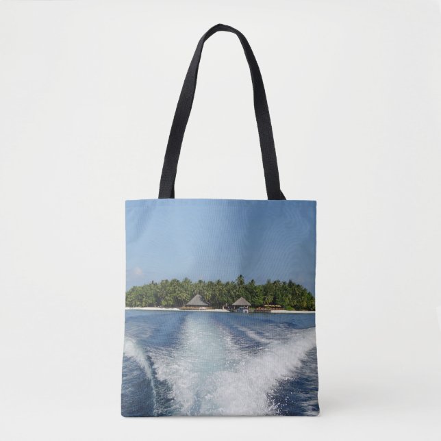 Paradise Island Tote Bag Tasche (Vorderseite)
