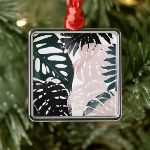Paradise Palm Fronds Ornament Aus Metall