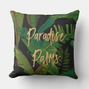Paradise Palm Hawaiian Reversible- Mehrfarbig Kissen