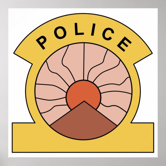 Paradise PD Paradise Police Poster (Vorne)