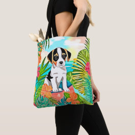 Paradise Puppy Design Tasche