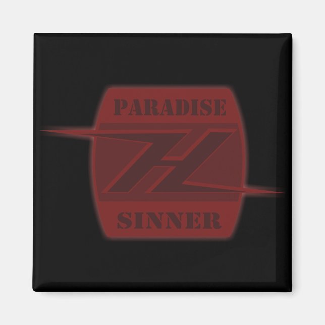 Paradise Sinner Magnet (Vorne)