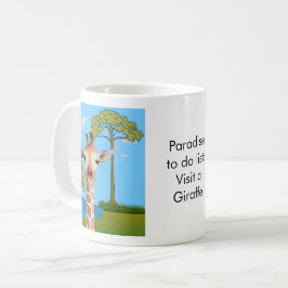 Paradise to do list: Giraffe Kaffeetasse