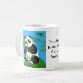 Paradise to do list: Panda Kaffeetasse
