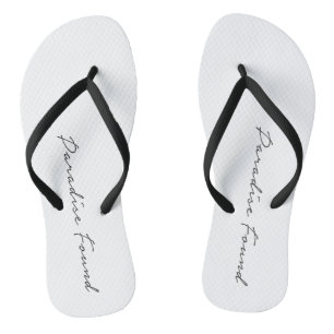Paradise Urlaub Kunst, Dichtung und Musik Flip Flops