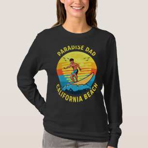 Paradise Vater Surfen T-Shirt