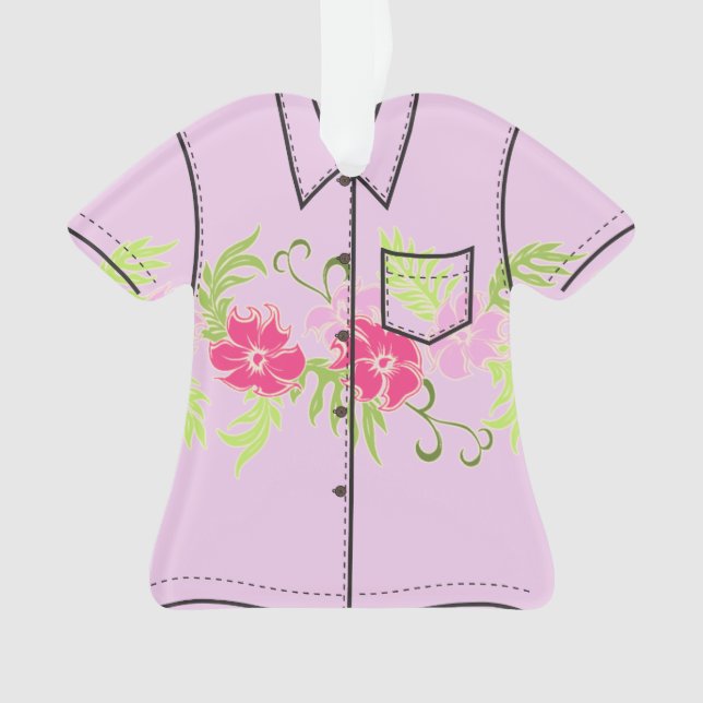 Paradiso Hawaiian Hibiscus Aloha Shirt (devant)