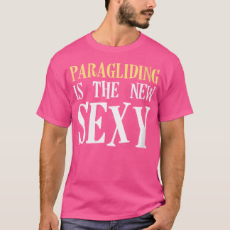 Paragleiten der Frauen ist der neue sexy Paraglide T-Shirt