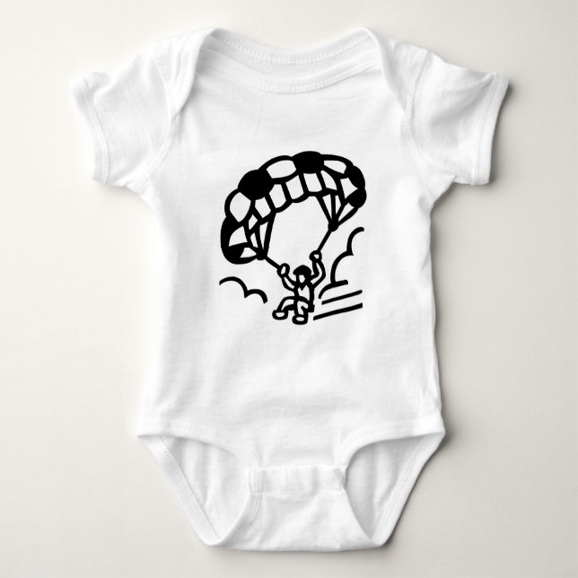 Paraglider Baby Strampler (Vorderseite)
