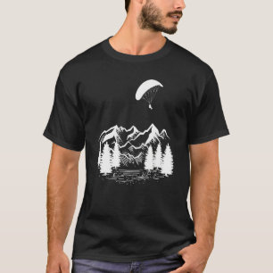 Paraglider Hobby Paragliding Enthusiasten Paraglid T-Shirt