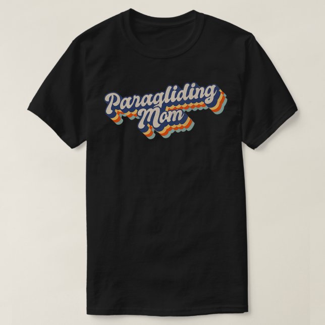 Paraglider Mama Paraglider Sky Adventure H T-Shirt (Design vorne)
