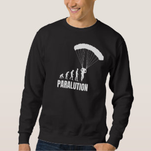 Paraglider Parachute Jumper Paralution Sweatshirt