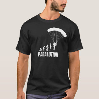 Paraglider Parachute Jumper Paralution T-Shirt