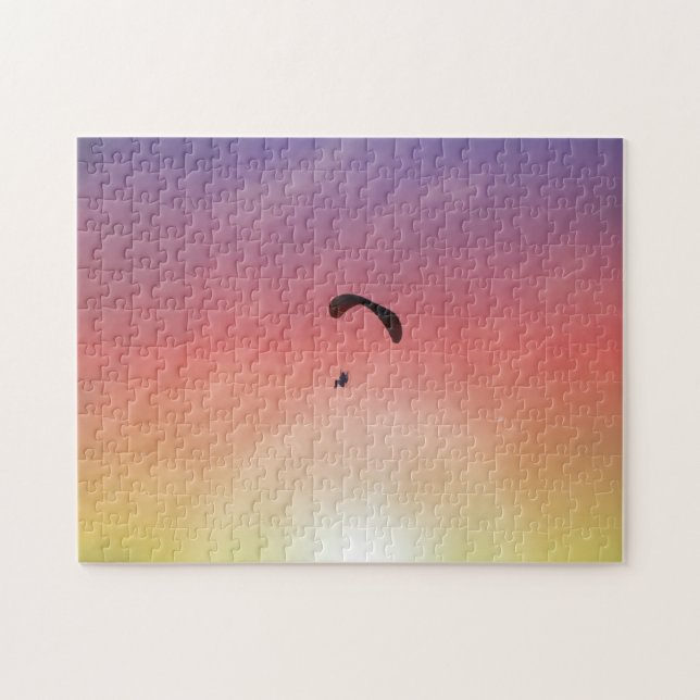 Paraglider Parasin Sunset Puzzle (Horizontal)