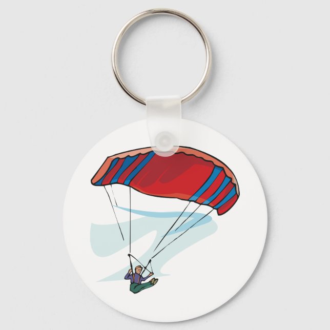Paraglider Schlüsselanhänger (Vorderseite)