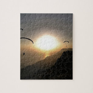 Paragliders Wanderlust Extreme Sports Art