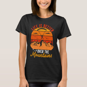 Paragliding Berg Leben Skydiving Paraglider Par T-Shirt