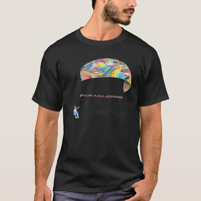 PARAGLIDING COLOR T-Shirt (Vorderseite)