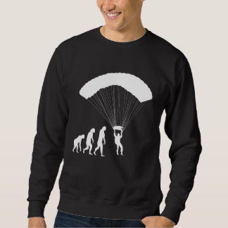 Paragliding Evolution Paragleiter Paramotor Fallsc Sweatshirt