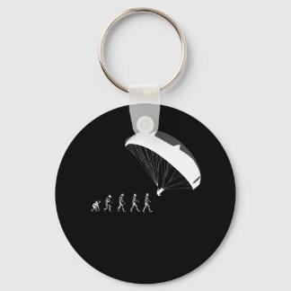 Paragliding Fallschirmfallschirme Höhenflüge Evolu Schlüsselanhänger