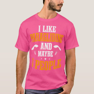 Paragliding Fallschirmspringer Tiere Skydivi T-Shirt